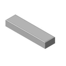 Žárobetonová deska spodní, přední KV IMPRESSION 3g L 97.51.14  